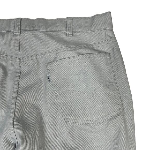 Levi’s VTG 80s Bootcut Action Dad Jeans With A Skosh More Room Gray Mens 38x30 - Picture 4 of 5